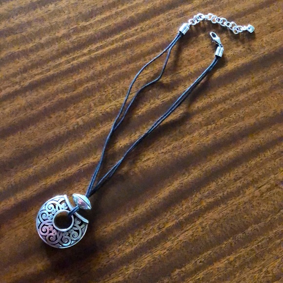 Brighton tribal dimensional circle cord necklace - Picture 1 of 11